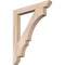 Ekena Millwork Balboa Slat Smooth Bracket, Douglas Fir, 3 1/2"W x 30"D x 36"H BKT04X30X36BOA06SDF - alternate 1